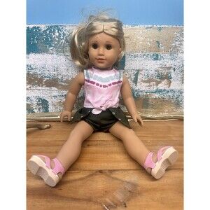 18" American Girl Doll 2021 GOTY Kira Bailey: Meet Outfit Shirt And Skirt